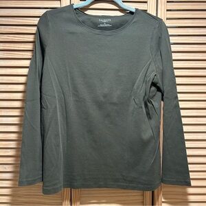 Talbots Green Long Sleeve Tee